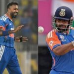 Both Hardik Pandya (Left) and Rishabh Pant (Right) will miss the entire limited-overs series against West Indies.