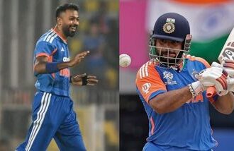 Both Hardik Pandya (Left) and Rishabh Pant (Right) will miss the entire limited-overs series against West Indies.