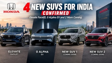 Honda is preparing four new SUVs for India.