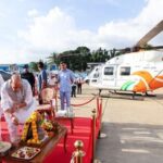 The handover ceremony was attended by Defence Minister Rajnath Singh and Civil Aviation Minister K Rammohan Naidu.