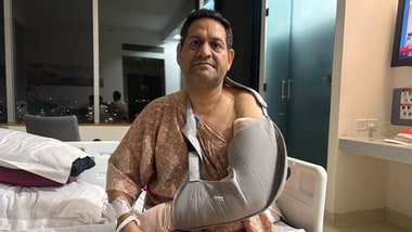 The attack left Gupta with serious injuries to his head and elbow.