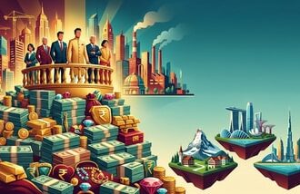 The combined wealth of 1,810 individuals stood at  ₹187.5 lakh crore, according to Hurun. (AI-Generated image used only for representational purpose.)