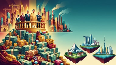 The combined wealth of 1,810 individuals stood at  ₹187.5 lakh crore, according to Hurun. (AI-Generated image used only for representational purpose.)