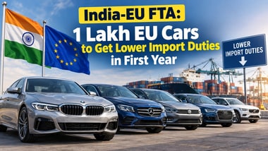 India-EU FTA: 1 Lakh EU Cars to Get Lower Import Duties in First Year