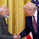 US President Donald Trump and Indian Prime Minister Narendra Modi. New Delhi has been caught off guard by the sudden downturn in the India-US bonhomie, India’s response has been restrained. (File Photo: Reuters)