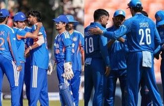 India hold a superior record against Afghanistan in T20Is, having won eight out of the nine matches the two teams have locked horns in.