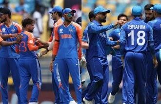 India defeated Afghanistan by 47 runs during their 2024 T20 World Cup Super Eight clash, which was the last time these two teams faced off in a T20I.