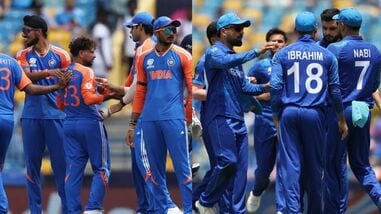 India defeated Afghanistan by 47 runs during their 2024 T20 World Cup Super Eight clash, which was the last time these two teams faced off in a T20I.