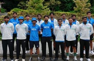 The Indian men's cricket team at the Asian Games 2026.