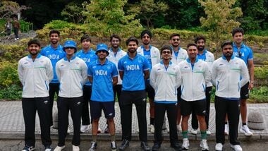The Indian men's cricket team at the Asian Games 2026.