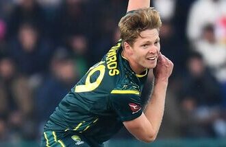 Jack Edwards made his ODI debut for Australia against South Africa.