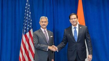 India’s External Affairs Minister S Jaishankar and US Secretary of State Marco Rubio.