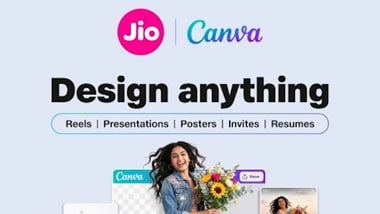 Jio has partnered with Canva.