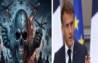 French President Emmanuel Macron also said France would continue supporting Ukraine despite the Russian threats, adding that such attacks were intended to intimidate European countries and disrupt their backing for Kyiv. (AI-generated Image for representational purposes only)