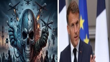 French President Emmanuel Macron also said France would continue supporting Ukraine despite the Russian threats, adding that such attacks were intended to intimidate European countries and disrupt their backing for Kyiv. (AI-generated Image for representational purposes only)