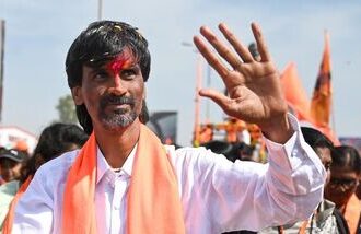 Maratha quota battle heads to Mumbai? Activist Manoj Jarange Patil warns of fast unto death at Azad Maidan (Photo by Raju Shinde/HT Photo)