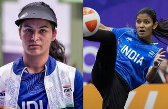 Both Manu Bhaker (Left) and Quimcy Dsouza missed out on clinching medals in their respective events at the 2026 Asian Games thus far.