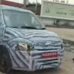 Maruti Suzuki Wagon R facelift has been spotted testing in India.