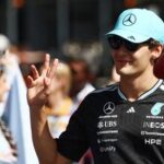 Mercedes' George Russell wins Azerbaijan GP