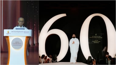 Narayana Murthy Praises Gurudevshri Rakeshji's Global Humanitarian Footprint