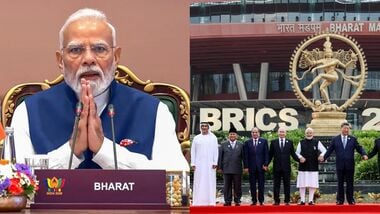 PM Modi welcomes world leaders at Bharat Mandapam as India hosts Day 2 of 18th BRICS Summit
