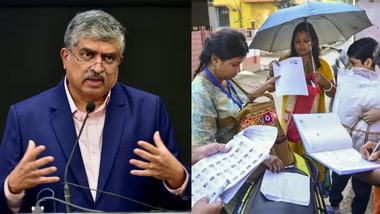 The Nilekani family is listed in the draft electoral roll for the BTM Layout constituency