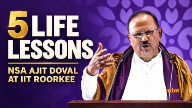 5 life lessons from NSA Ajit Doval’s speech at IIT Roorkee: Common trait of successful people, ‘know your map’ and more