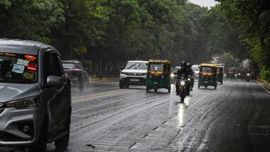 The city received 5mm of rain from 8.30 pm on Saturday to 8.30 am on Sunday.