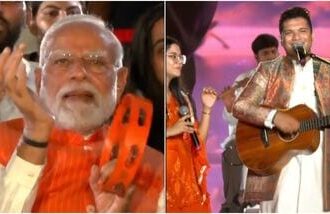 PM Modi recently went bhajan clubbing.