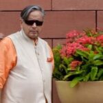 New Delhi: Congress MP Shashi Tharoor during the Monsoon session of Parliament, in New Delhi, Monday, July 20, 2026. (PTI Photo/Shahbaz Khan)(PTI07_20_2026_000626A)