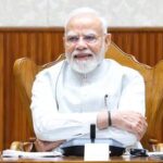 In this image received on Sept. 17, 2026, Prime Minister Narendra Modi chairs a roundtable with Semiconductor CEOs, at Seva Teerth in New Delhi, on Wednesday. (PMO via PTI Photo)
