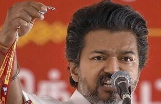 Tamil Nadu Chief Minister and Tamilaga Vettri Kazhagam (TVK) president C Joseph Vijay.
