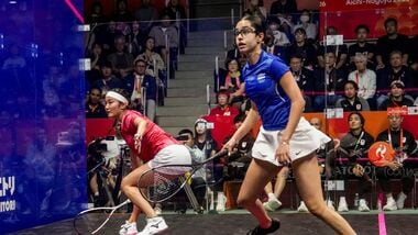 Anahat Singh defeated Japan's Satomi Watanabe to reach the women's singles final at the 2026 Asian Games in Nagoya.