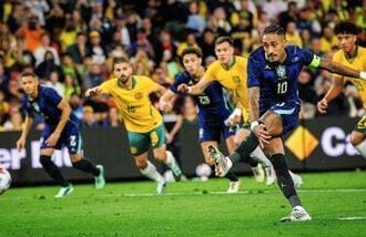 Brazil's Raphinha played both the matches against Australia in FIFA international window.