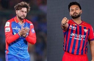 Kuldeep Yadav and Rishabh Pant (R) have completed high-profile trade before IPL 2027.