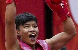 Roshibina Devi clinched a silver medal for India in wushu at the 2026 Asian Games on Thursday.