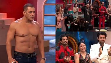 Bigg Boss 20: The housemates clapped as Salman Khan went shirtless to hit back at trolls over his age and weight.