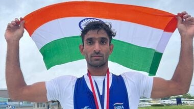 Salman Khan was a part of the Indian men's double sculls team that won the bronze medal at the Asian Games 2026.