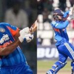 Vaibhav Sooryavanshi (Right) could replace Sanju Samson (Left) in the third T20I against Afghanistan.