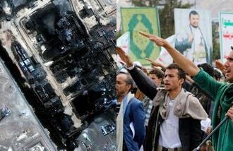 satellite image shows a closer view of the damage at the Saudi Arabia East-West pipeline, located across the Arabian Peninsula, after a strike that hit it on September 11, 2026, in Saudi Arabia,