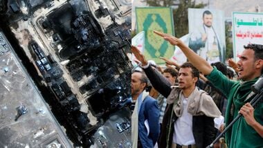 satellite image shows a closer view of the damage at the Saudi Arabia East-West pipeline, located across the Arabian Peninsula, after a strike that hit it on September 11, 2026, in Saudi Arabia,