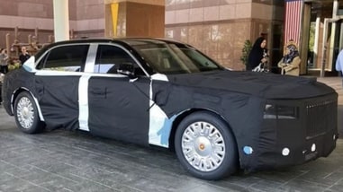 Images and videos of Xi Jinping convoy's wrapped cars have gone viral on social media. (X/@desieco7)