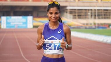 Seema Kumar won India a bronze medal at the Asian Games 2026 in the women's 10000m event.