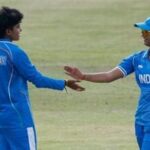 Shree Charani (left) continued her stellar form with another four-wicket haul, this time in India's Asian Games 2026 quarterfinal against Japan.