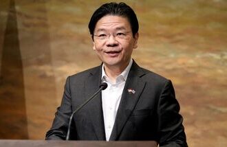 FILE PHOTO: Singapore's Prime Minister Lawrence Wong