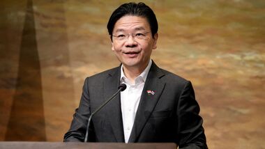 FILE PHOTO: Singapore's Prime Minister Lawrence Wong