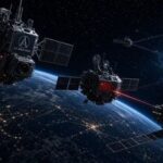 The US Space Force did not specify the number or type of weapons deployed in orbit. It said its space-control capabilities include kinetic and non-kinetic means to affect an adversary's space systems. (AI Image)