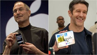 From Steve Jobs’ first iPhone to Ternus’ foldable iPhone Duo.
