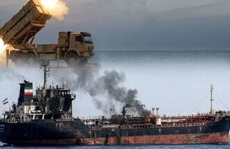 Iran’s Tasnim news agency reported that a small Iranian tanker was targeted by a US missile about four miles from Kharg Island, a major hub for the country’s oil exports. (AI Image)
