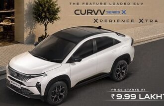 Tata Curvv Series X launched at  ₹9.99 lakh.